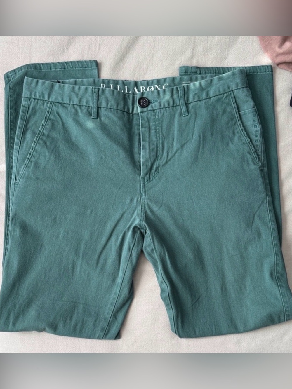 Billabong Teal Green Men's Chino Pants